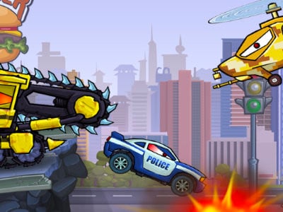 Car Eats Car: Evil Cars online hra