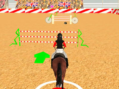 Horse Jumping Show online hra