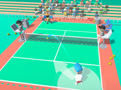 Mini Tennis 3D juego en línea
