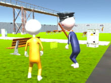 Stickman Adventure: Prison Jail Break Mission online hra