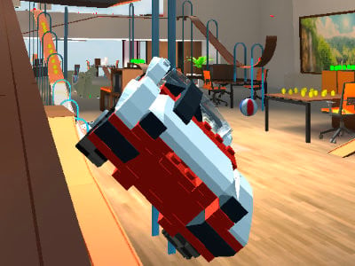 Lego car deals crash games