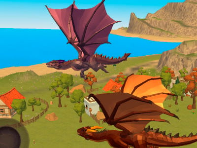 Dragon Simulator 3D em Jogos na Internet