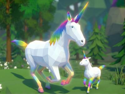 Unicorn Family Simulator online hra