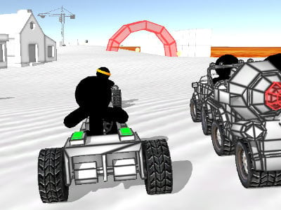 Stickman Car Racing online hra