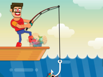 Fishing io online hra