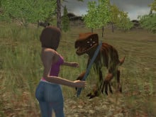 Dino Hunter Killing Strand Online Juego Cooljuegos Com - dinosaur hunter de roblox jugando roblox dinosaurios