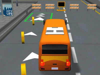 Bus Parking 3D oнлайн-игра