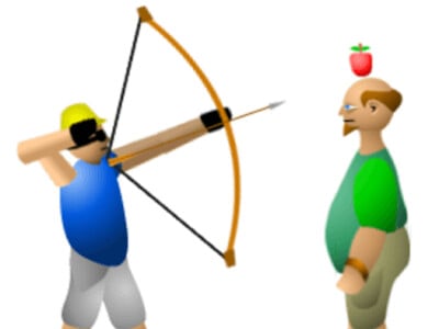 Apple Shooter juego en línea