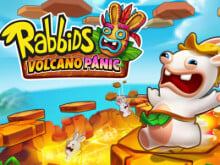 Rabbids Volcano Panic juego en línea