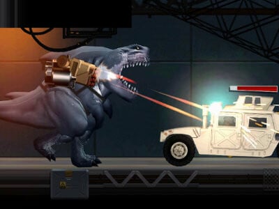 Sharkosaurus Rampage 🕹️ Play on CrazyGames