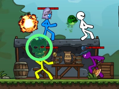 Stickman Archero Fight juego en línea