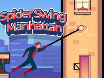 Spider Swing Manhattan oнлайн-игра