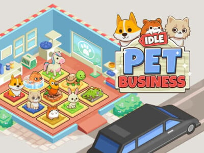Idle Pet Business online hra