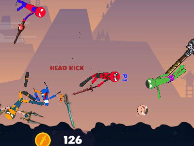 Stick Warrior Hero Battle online hra