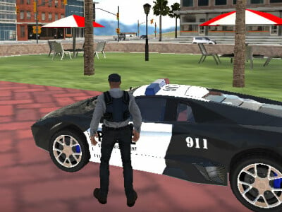 Police Real Chase Car Simulator juego en línea