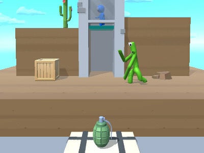 Grenade Hit Stickman juego en línea