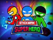Stickman Super Hero online hra