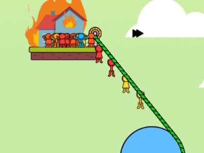 Rope Rescue Puzzle juego en línea