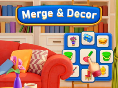 Merge & Decor oнлайн-игра