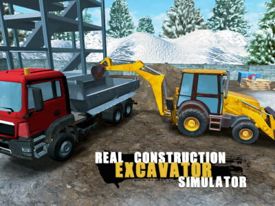 Real Construction Excavator Simulator juego en línea