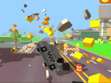 Pixel Road Taxi Depot Gameplay | Cool Taxi Simulator